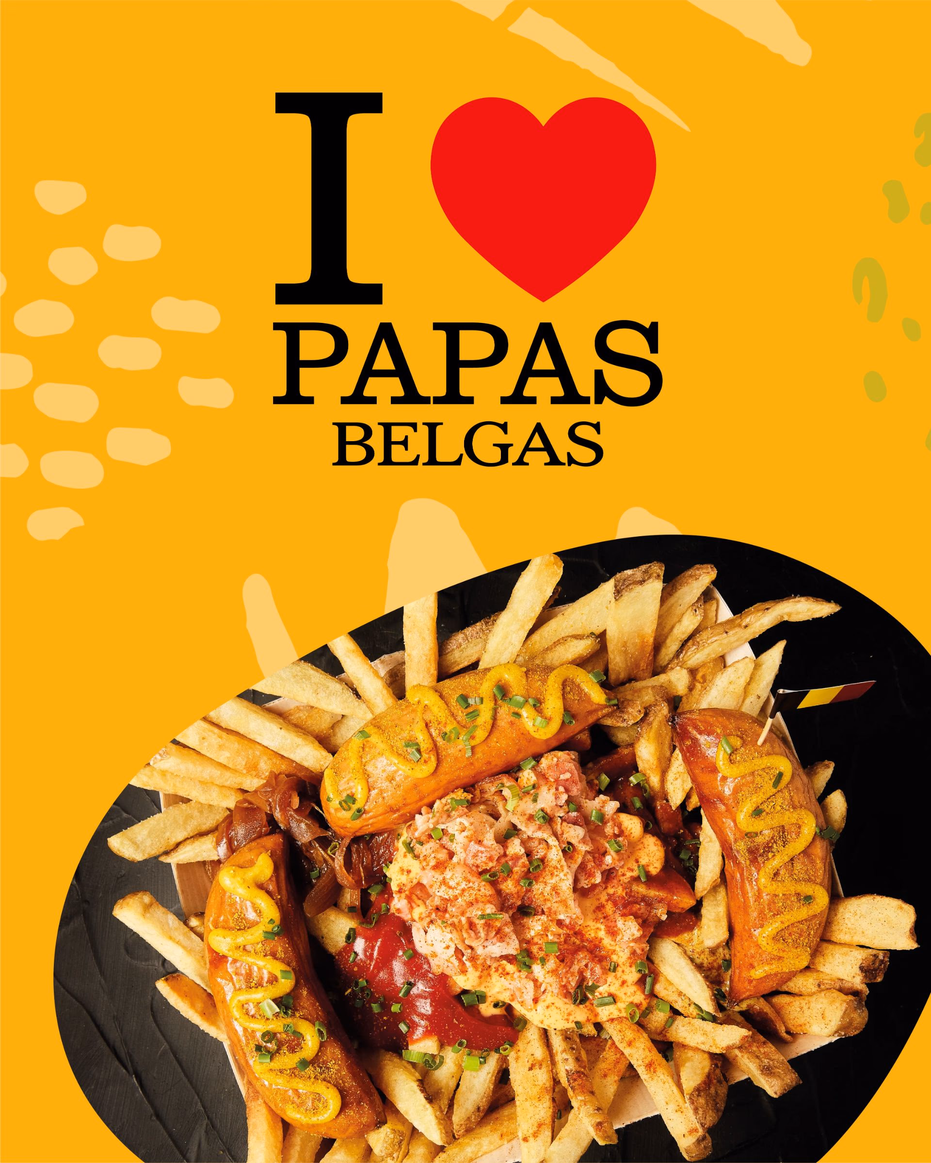 I Love Papas Belgas