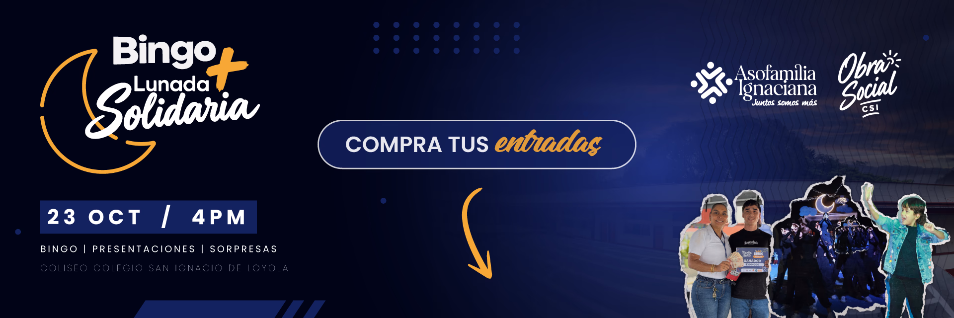 Bingo y Lunada Solidaria