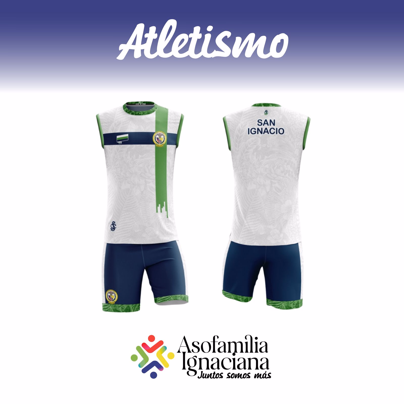 UNIFORMES DEPORTIVOS EXTRACLASE ATLETISMO 
