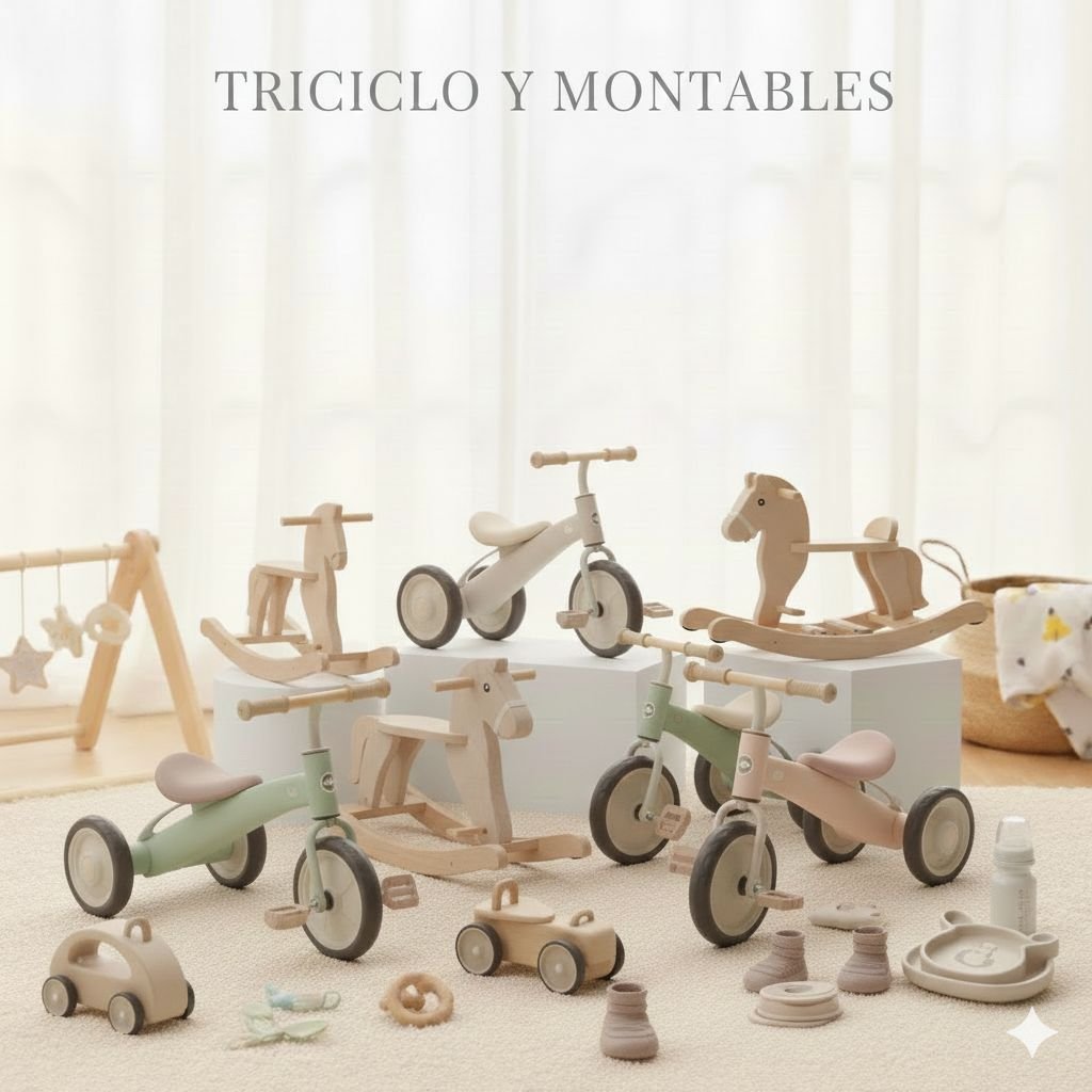 TRICICLOS Y MONTABLES