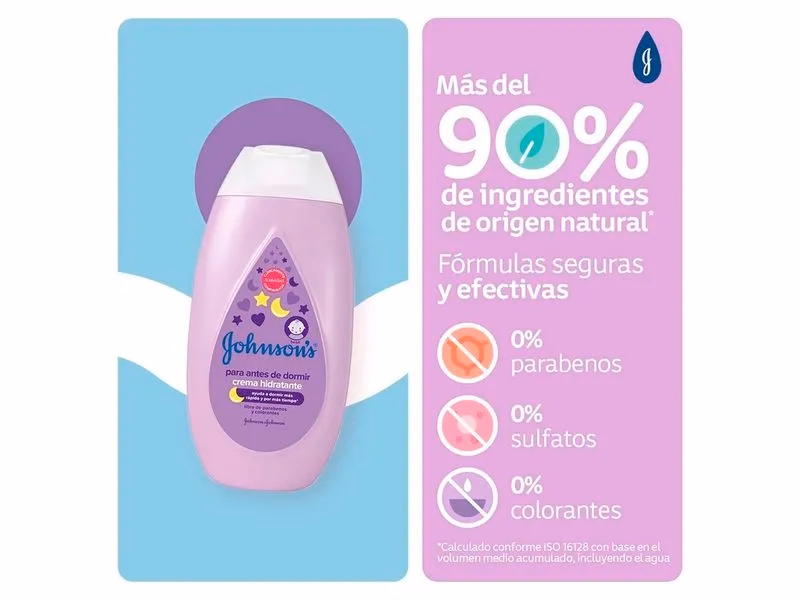 CREMA JOHNSON'S ANTES DE DORMIR