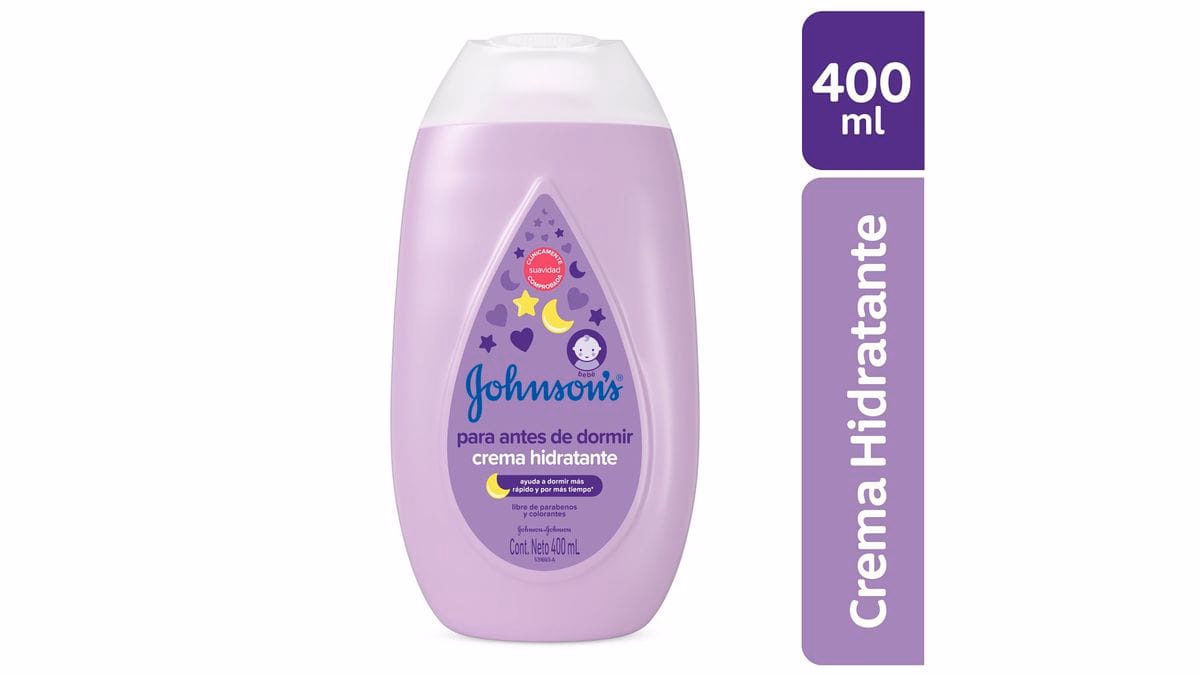 CREMA JOHNSON'S ANTES DE DORMIR 
