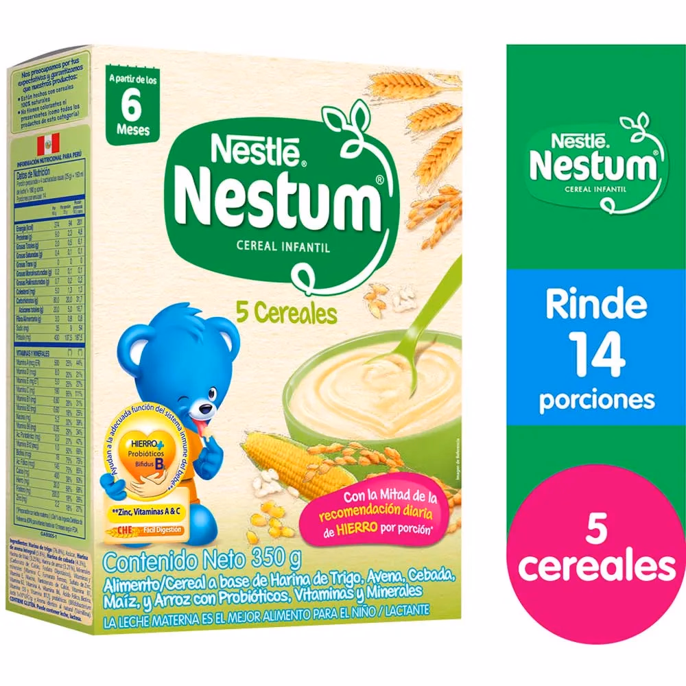CEREAL INFANTIL NESTUM NESTLE 350GR