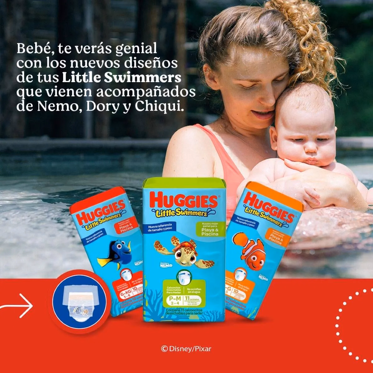 HUGGUIES PARA PISCINA (L)