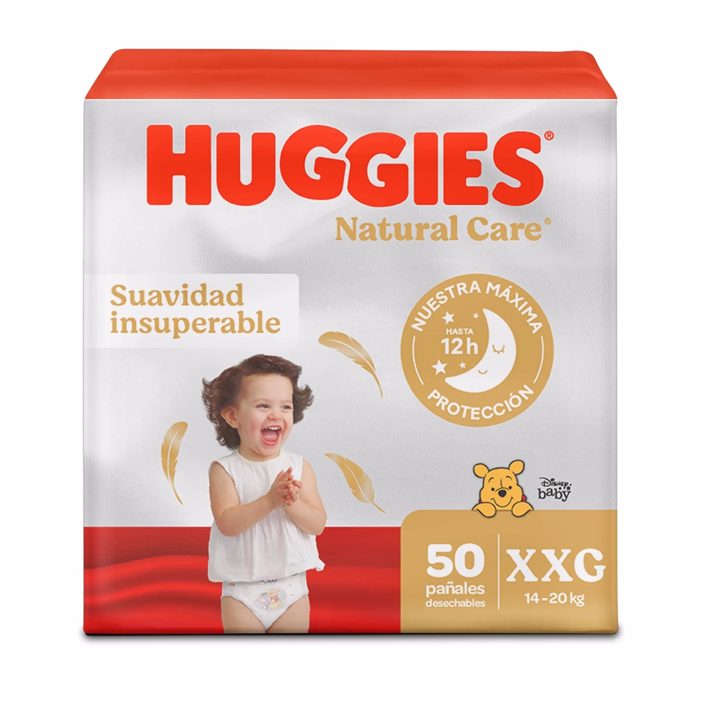 PAÑAL HUGGUIES NATURAL CARE ETAPA 0*40