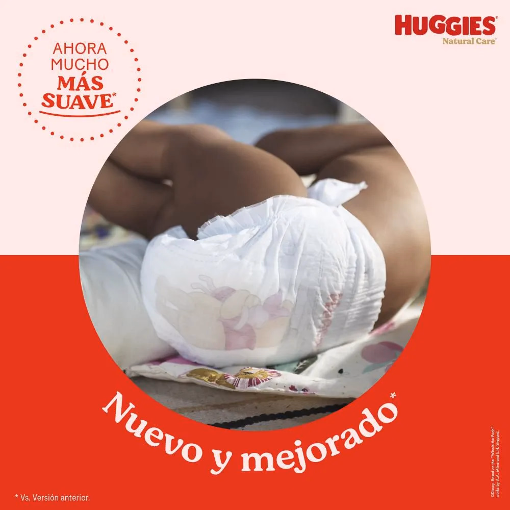 PAÑAL HUGGUIES NATURAL CARE ETAPA 4*50