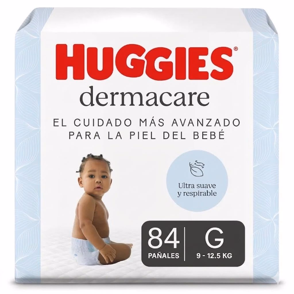 PAÑAL HUGGIES DERMACARE ETAPA 3*84