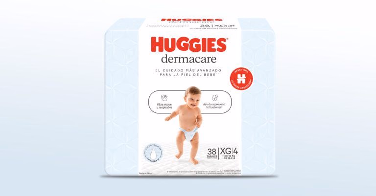 PAÑAL HUGGIES DERMACARE ETAPA 4*38