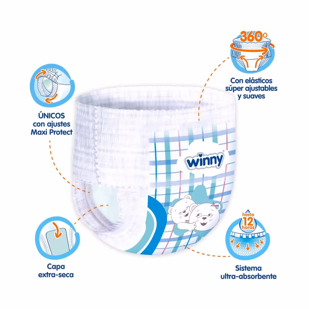 PAÑAL WINNY PANTS 6*30