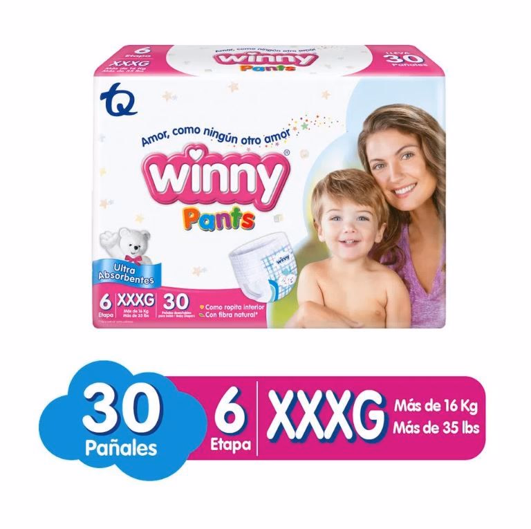 PAÑAL WINNY PANTS 6*30