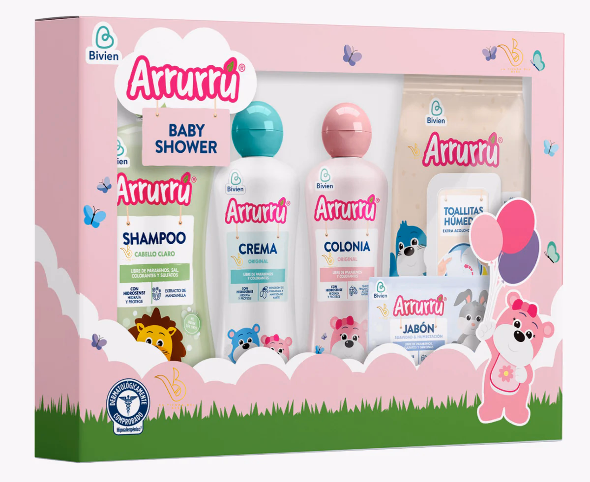 ESTUCHE ARRURRU BABY SHOWER
