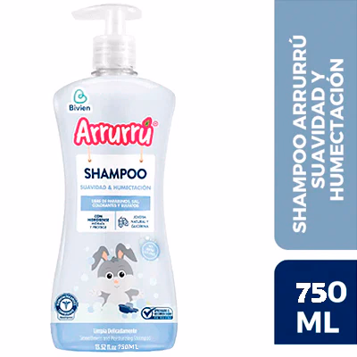 SHAMPOO ARRURRU SUAVIDAD Y HUMECTACION