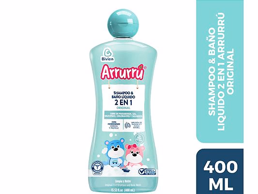 SHAMPOO ARRURRU 2EN1 ORIGINAL