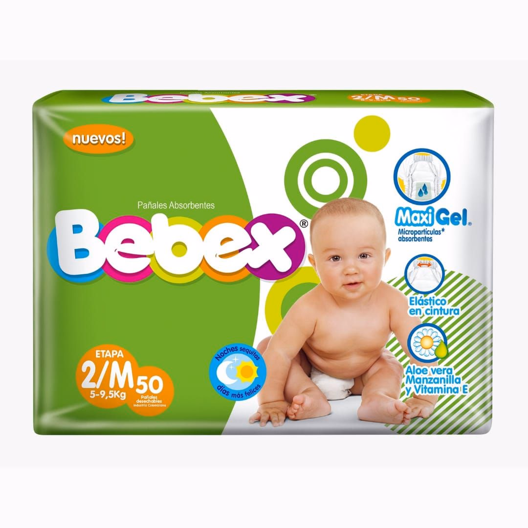 PAÑAL BEBEX ETAPA 2*50
