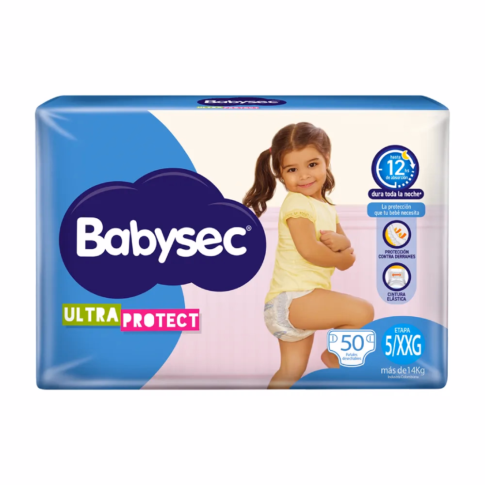 PAÑAL BABYSEC ETAPA 5*50