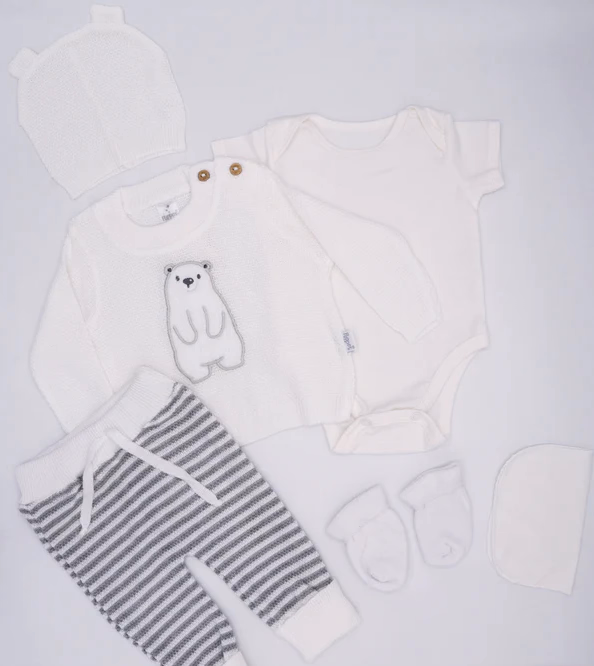 SET EN HILO PUPPET OSO POLAR 🐻