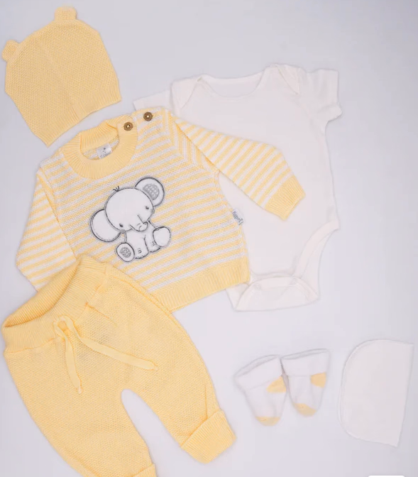 SET EN HILO ELEFANTE PUPPET 