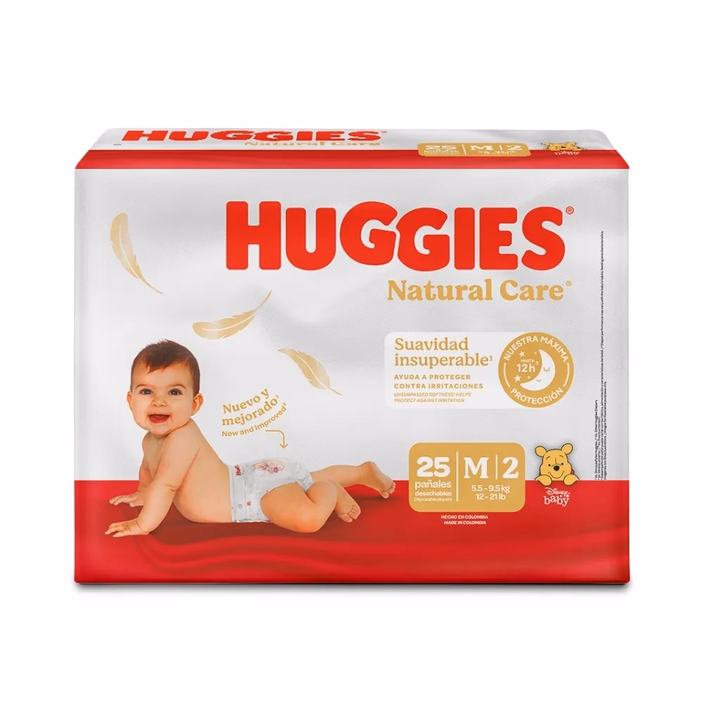 PAÑALES NATURAL CARE ETAPA 2*25