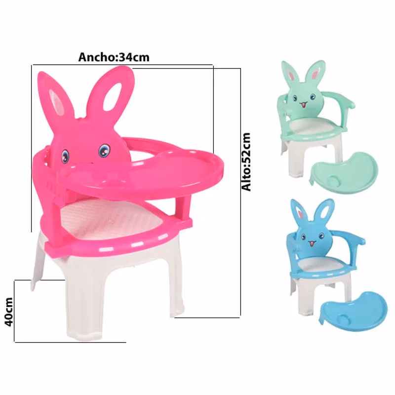 🐰 Comedor Infantil Conejito Multifuncional
