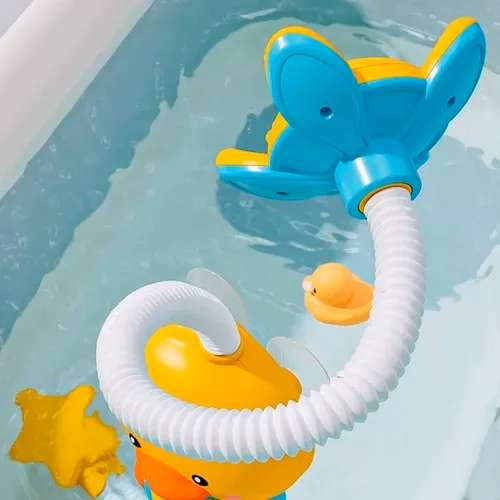 DUCHA DE BAÑO PARA BEBE PATO 🐥🌻🚿
