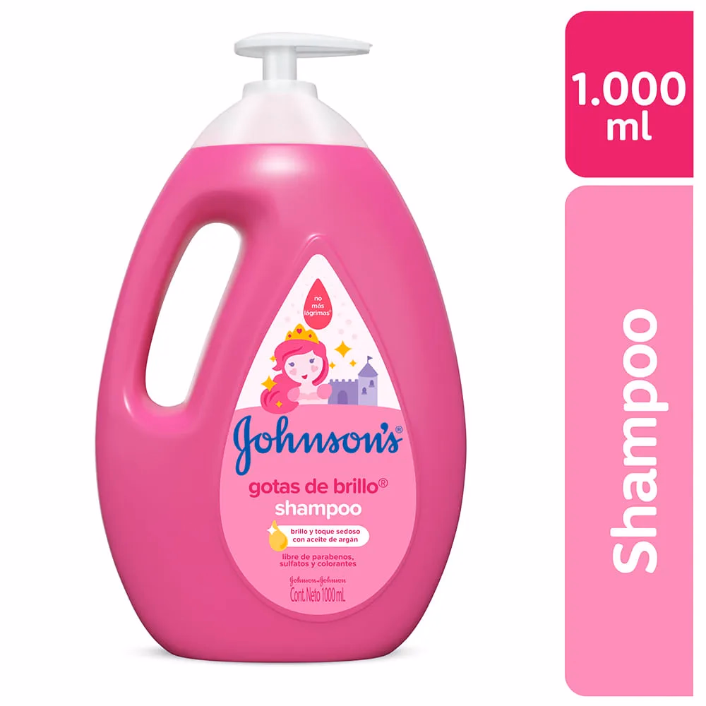 SHAMPOO JOHNSON´S GOTAS DE BRILLO 