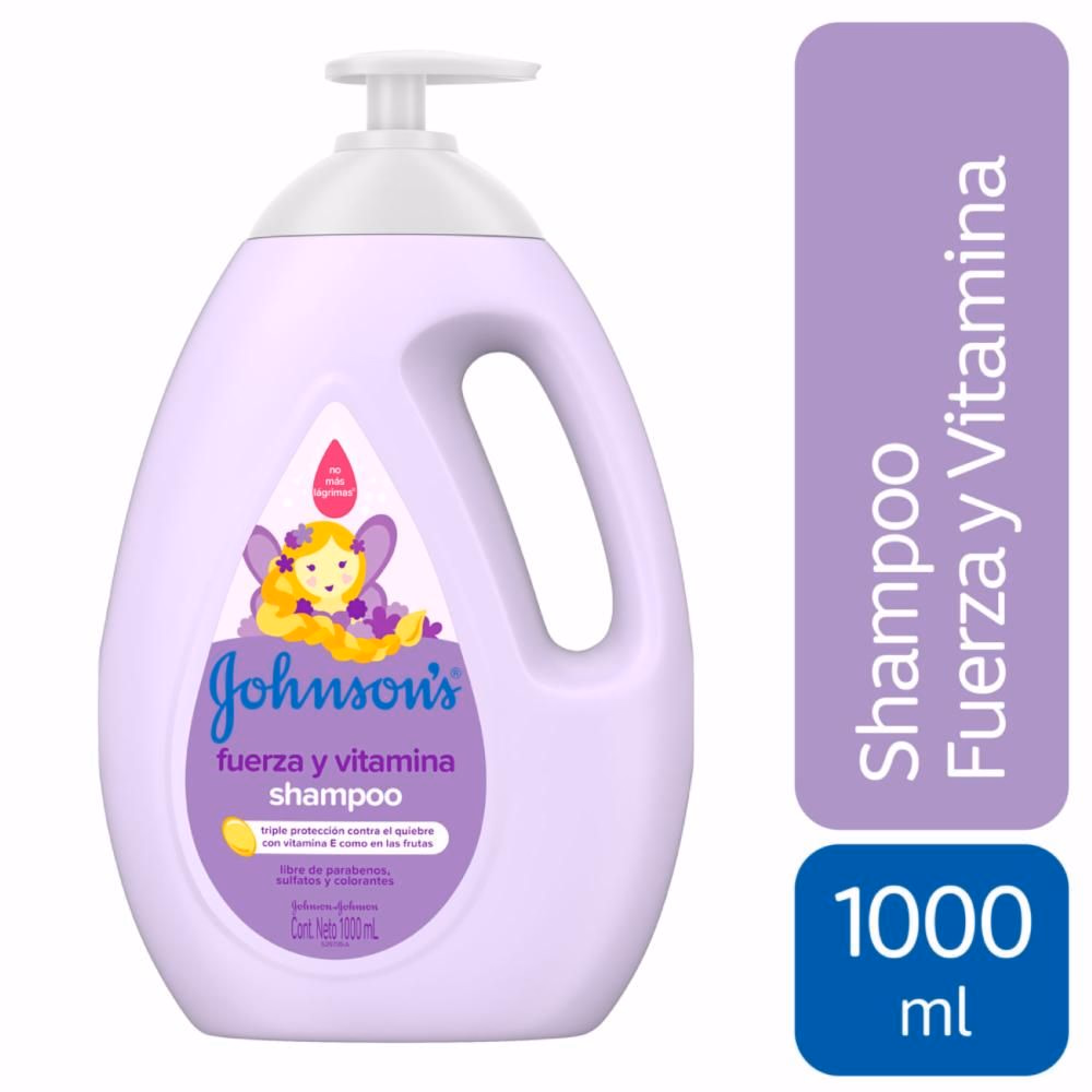 SHAMPOO JOHNSON´S FUERZA Y VITAMINA