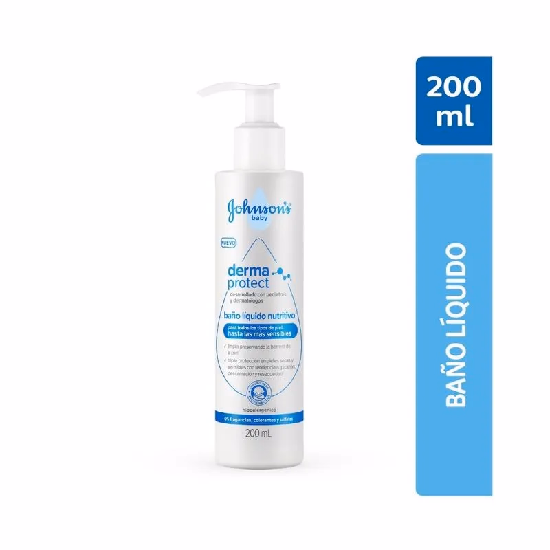 BAÑO LIQUIDO DERMA PROTECT JOHNSON'S