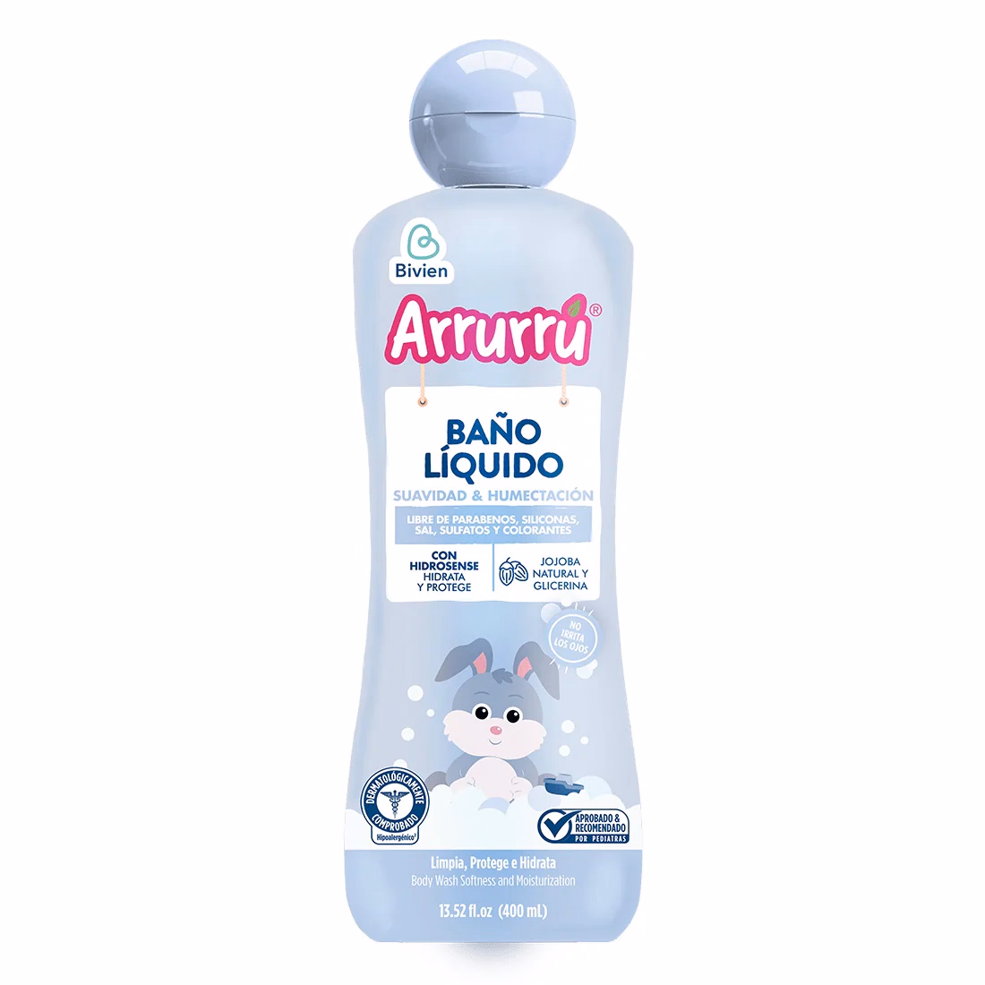 BAÑO LIQUIDO ARRURRU SUAVIDAD Y HUMECTACION