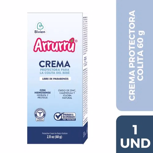 CREMA ANTIPAÑALITIS ARRURRU 60GR