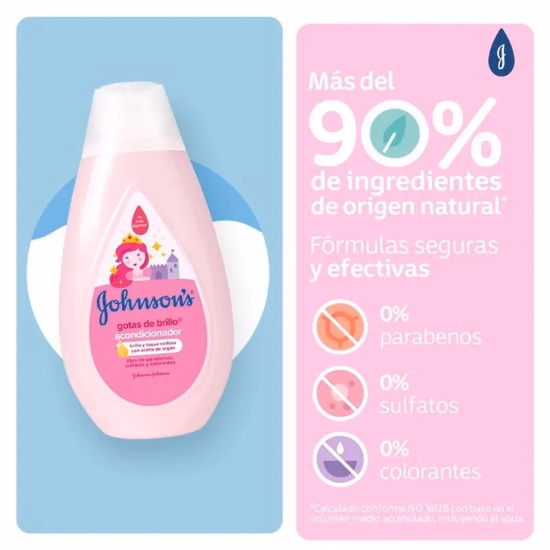 ACONDICIONADOR GOTAS DE BRILLO JOHNSON'S 