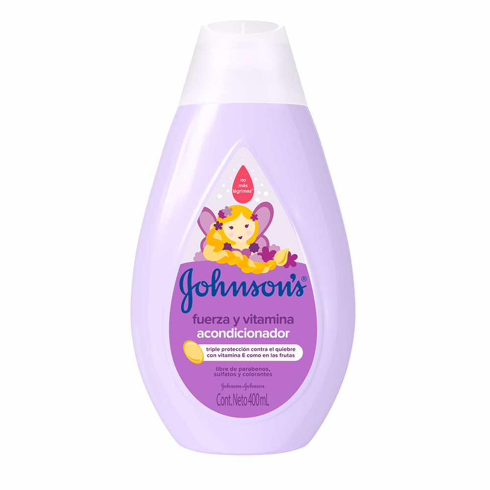 ACONDICIONADOR FUERZA Y VITAMINA JOHNSON'S *400ml