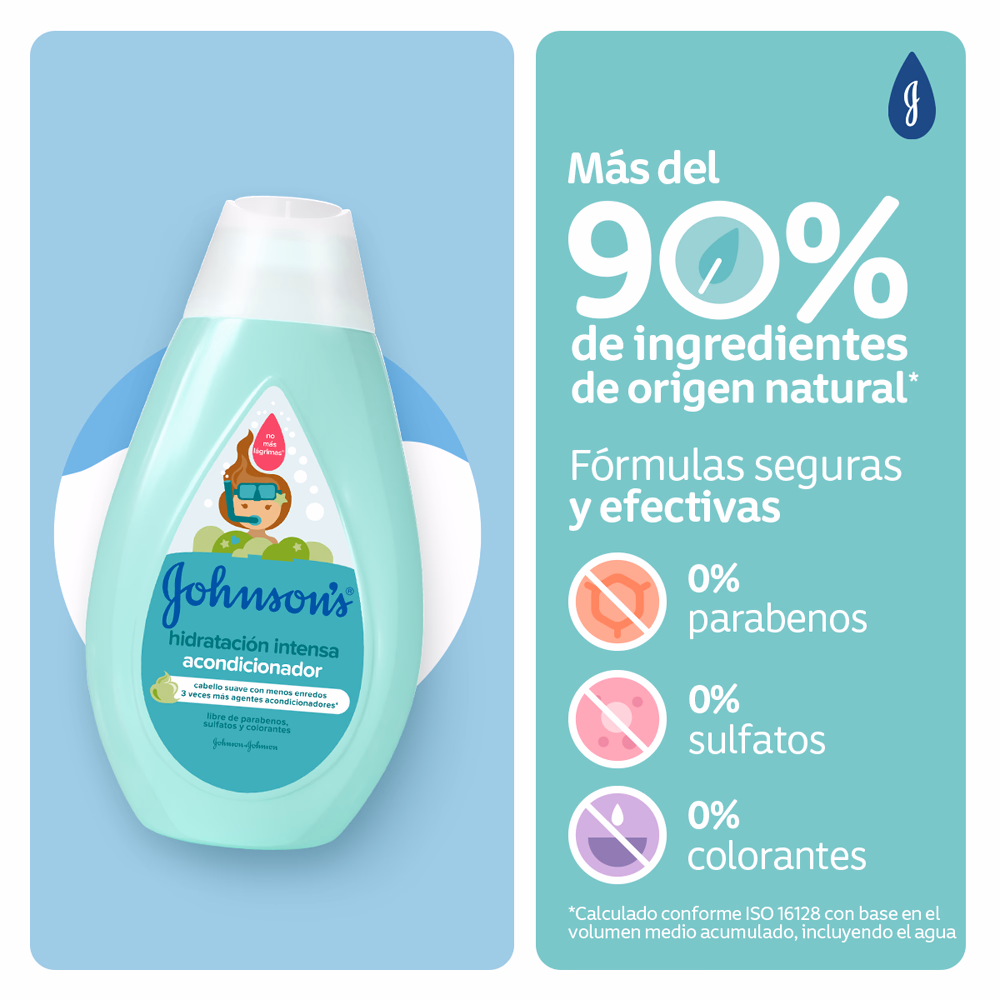 ACONDICIONADOR HIDRATACION INTENSA *400ML JOHNSON'S