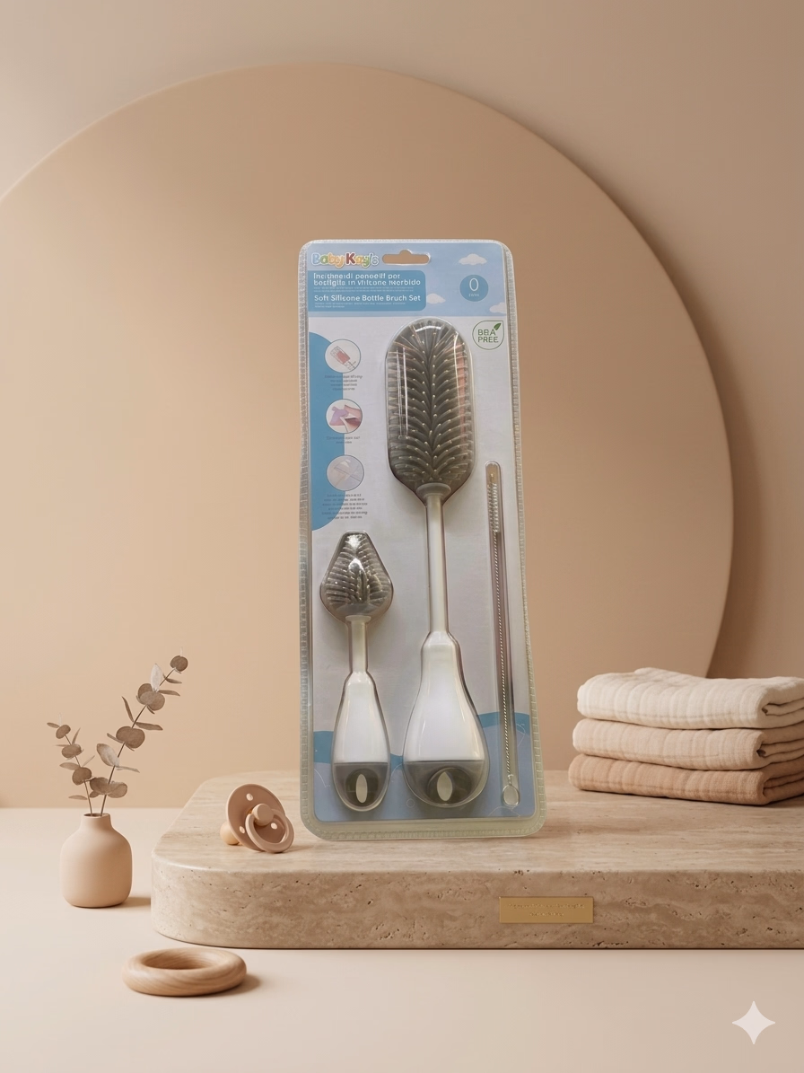 SET DE CEPILLOS PARA LIMPIAR TETEROS 