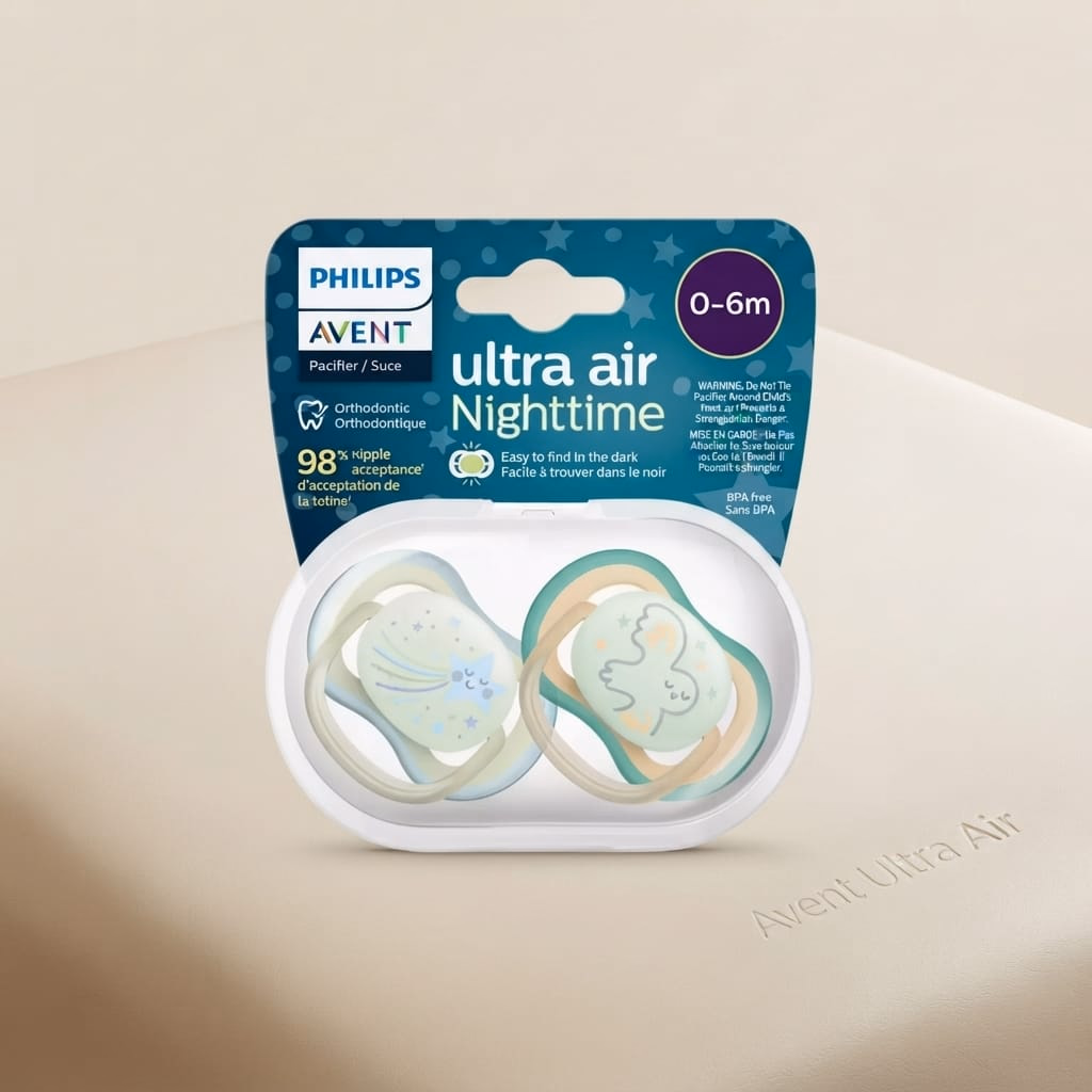 ENTRETENEDOR ULTRA AIR NIGHTTIME AVENT  0-6 MESES